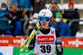 15.01.2022, Klingenthal, Germany (GER): Espen Andersen (NOR) - FIS world cup nordic combined men, individual gundersen HS140/10km, Klingenthal (GER). www.nordicfocus.com. © Volk/NordicFocus. Every downloaded picture is fee-liable.