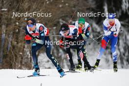 16.01.2022, Klingenthal, Germany (GER): Jakob Lange (GER) - FIS world cup nordic combined men, individual gundersen HS140/10km, Klingenthal (GER). www.nordicfocus.com. © Volk/NordicFocus. Every downloaded picture is fee-liable.
