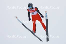 16.01.2022, Klingenthal, Germany (GER): Jasper Good (USA) - FIS world cup nordic combined men, individual gundersen HS140/10km, Klingenthal (GER). www.nordicfocus.com. © Volk/NordicFocus. Every downloaded picture is fee-liable.