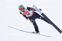 16.01.2022, Klingenthal, Germany (GER): Fabian Riessle (GER) - FIS world cup nordic combined men, individual gundersen HS140/10km, Klingenthal (GER). www.nordicfocus.com. © Volk/NordicFocus. Every downloaded picture is fee-liable.