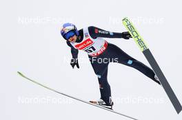 16.01.2022, Klingenthal, Germany (GER): Vinzenz Geiger (GER) - FIS world cup nordic combined men, individual gundersen HS140/10km, Klingenthal (GER). www.nordicfocus.com. © Volk/NordicFocus. Every downloaded picture is fee-liable.