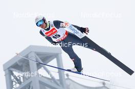 16.01.2022, Klingenthal, Germany (GER): Lukas Greiderer (AUT) - FIS world cup nordic combined men, individual gundersen HS140/10km, Klingenthal (GER). www.nordicfocus.com. © Volk/NordicFocus. Every downloaded picture is fee-liable.