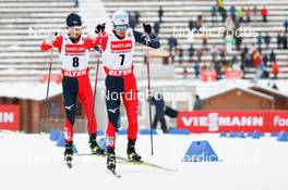 16.01.2022, Klingenthal, Germany (GER): (l-r), Yoshito Watabe (JPN), Akito Watabe (JPN) - FIS world cup nordic combined men, individual gundersen HS140/10km, Klingenthal (GER). www.nordicfocus.com. © Volk/NordicFocus. Every downloaded picture is fee-liable.
