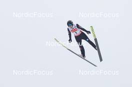 16.01.2022, Klingenthal, Germany (GER): Christian Frank (GER) - FIS world cup nordic combined men, individual gundersen HS140/10km, Klingenthal (GER). www.nordicfocus.com. © Volk/NordicFocus. Every downloaded picture is fee-liable.