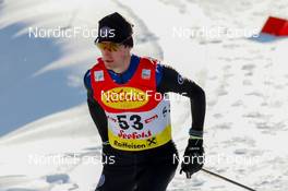 28.01.2022, Seefeld, Austria (AUT): Grant Andrews (USA) - FIS world cup nordic combined men, individual gundersen HS109/7,5km, Seefeld (AUT). www.nordicfocus.com. © Volk/NordicFocus. Every downloaded picture is fee-liable.