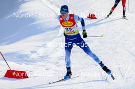 28.01.2022, Seefeld, Austria (AUT): Perttu Reponen (FIN) - FIS world cup nordic combined men, individual gundersen HS109/7,5km, Seefeld (AUT). www.nordicfocus.com. © Volk/NordicFocus. Every downloaded picture is fee-liable.