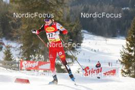28.01.2022, Seefeld, Austria (AUT): Thomas Rettenegger (AUT) - FIS world cup nordic combined men, individual gundersen HS109/5km, Seefeld (AUT). www.nordicfocus.com. © Volk/NordicFocus. Every downloaded picture is fee-liable.