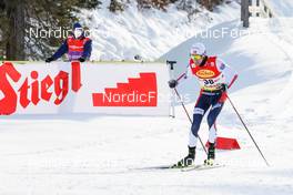 28.01.2022, Seefeld, Austria (AUT): Espen Bjoernstad (NOR) - FIS world cup nordic combined men, individual gundersen HS109/5km, Seefeld (AUT). www.nordicfocus.com. © Volk/NordicFocus. Every downloaded picture is fee-liable.