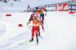 28.01.2022, Seefeld, Austria (AUT): Johannes Lamparter (AUT) - FIS world cup nordic combined men, individual gundersen HS109/5km, Seefeld (AUT). www.nordicfocus.com. © Volk/NordicFocus. Every downloaded picture is fee-liable.