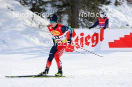 28.01.2022, Seefeld, Austria (AUT): Hideaki Nagai (JPN) - FIS world cup nordic combined men, individual gundersen HS109/5km, Seefeld (AUT). www.nordicfocus.com. © Volk/NordicFocus. Every downloaded picture is fee-liable.