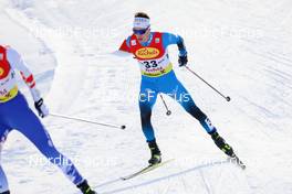 28.01.2022, Seefeld, Austria (AUT): Laurent Muhlethaler (FRA) - FIS world cup nordic combined men, individual gundersen HS109/5km, Seefeld (AUT). www.nordicfocus.com. © Volk/NordicFocus. Every downloaded picture is fee-liable.