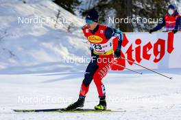 28.01.2022, Seefeld, Austria (AUT): Hideaki Nagai (JPN) - FIS world cup nordic combined men, individual gundersen HS109/7,5km, Seefeld (AUT). www.nordicfocus.com. © Volk/NordicFocus. Every downloaded picture is fee-liable.