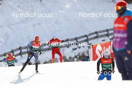 28.01.2022, Seefeld, Austria (AUT): Feature race preparing- FIS world cup nordic combined men, individual gundersen HS109/5km, Seefeld (AUT). www.nordicfocus.com. © Volk/NordicFocus. Every downloaded picture is fee-liable.