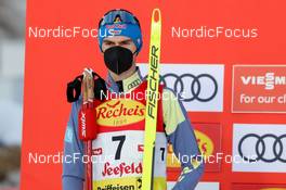 28.01.2022, Seefeld, Austria (AUT): Vinzenz Geiger (GER) - FIS world cup nordic combined men, individual gundersen HS109/7,5km, Seefeld (AUT). www.nordicfocus.com. © Volk/NordicFocus. Every downloaded picture is fee-liable.
