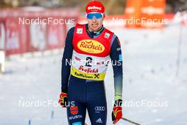 28.01.2022, Seefeld, Austria (AUT): Terence Weber (GER) - FIS world cup nordic combined men, individual gundersen HS109/7,5km, Seefeld (AUT). www.nordicfocus.com. © Volk/NordicFocus. Every downloaded picture is fee-liable.