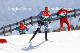 28.01.2022, Seefeld, Austria (AUT): Johannes Rydzek (GER) - FIS world cup nordic combined men, individual gundersen HS109/7,5km, Seefeld (AUT). www.nordicfocus.com. © Volk/NordicFocus. Every downloaded picture is fee-liable.