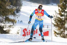 28.01.2022, Seefeld, Austria (AUT): Antoine Gerard (FRA) - FIS world cup nordic combined men, individual gundersen HS109/5km, Seefeld (AUT). www.nordicfocus.com. © Volk/NordicFocus. Every downloaded picture is fee-liable.