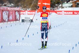 28.01.2022, Seefeld, Austria (AUT): Jarl Magnus Riiber (NOR) - FIS world cup nordic combined men, individual gundersen HS109/7,5km, Seefeld (AUT). www.nordicfocus.com. © Volk/NordicFocus. Every downloaded picture is fee-liable.