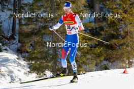 29.01.2022, Seefeld, Austria (AUT): Lukas Danek (CZE) - FIS world cup nordic combined men, individual gundersen HS109/10km, Seefeld (AUT). www.nordicfocus.com. © Volk/NordicFocus. Every downloaded picture is fee-liable.