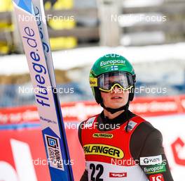 29.01.2022, Seefeld, Austria (AUT): Perttu Reponen (FIN) - FIS world cup nordic combined men, individual gundersen HS109/10km, Seefeld (AUT). www.nordicfocus.com. © Volk/NordicFocus. Every downloaded picture is fee-liable.