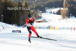 29.01.2022, Seefeld, Austria (AUT): Kodai Kimura (JPN) - FIS world cup nordic combined men, individual gundersen HS109/10km, Seefeld (AUT). www.nordicfocus.com. © Volk/NordicFocus. Every downloaded picture is fee-liable.