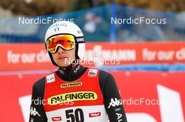 29.01.2022, Seefeld, Austria (AUT): Aaron Kostner (ITA) - FIS world cup nordic combined men, individual gundersen HS109/10km, Seefeld (AUT). www.nordicfocus.com. © Volk/NordicFocus. Every downloaded picture is fee-liable.