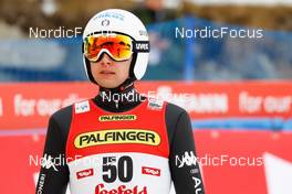 29.01.2022, Seefeld, Austria (AUT): Aaron Kostner (ITA) - FIS world cup nordic combined men, individual gundersen HS109/10km, Seefeld (AUT). www.nordicfocus.com. © Volk/NordicFocus. Every downloaded picture is fee-liable.
