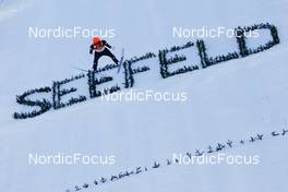 29.01.2022, Seefeld, Austria (AUT): Franz-Josef Rehrl (AUT) - FIS world cup nordic combined men, individual gundersen HS109/10km, Seefeld (AUT). www.nordicfocus.com. © Volk/NordicFocus. Every downloaded picture is fee-liable.