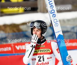 29.01.2022, Seefeld, Austria (AUT): Matteo Baud (FRA) - FIS world cup nordic combined men, individual gundersen HS109/10km, Seefeld (AUT). www.nordicfocus.com. © Volk/NordicFocus. Every downloaded picture is fee-liable.