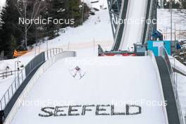29.01.2022, Seefeld, Austria (AUT): Stefan Rettenegger (AUT) - FIS world cup nordic combined men, individual gundersen HS109/10km, Seefeld (AUT). www.nordicfocus.com. © Volk/NordicFocus. Every downloaded picture is fee-liable.