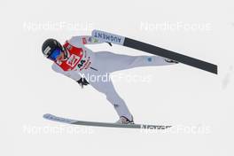 29.01.2022, Seefeld, Austria (AUT): Gael Blondeau (FRA) - FIS world cup nordic combined men, individual gundersen HS109/10km, Seefeld (AUT). www.nordicfocus.com. © Volk/NordicFocus. Every downloaded picture is fee-liable.