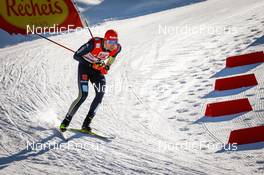30.01.2022, Seefeld, Austria (AUT): Johannes Rydzek (GER) - FIS world cup nordic combined men, individual gundersen HS109/12.5km, Seefeld (AUT). www.nordicfocus.com. © Volk/NordicFocus. Every downloaded picture is fee-liable.