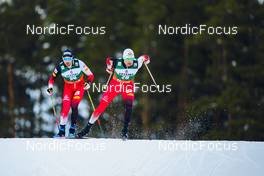 27.02.2022, Lahti, Finland (FIN): Lukas Greiderer (AUT) - FIS world cup nordic combined men, individual HS130/10km, Lahti (FIN). www.nordicfocus.com. © Thibaut/NordicFocus. Every downloaded picture is fee-liable.