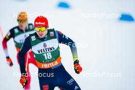 27.02.2022, Lahti, Finland (FIN): Terence Weber (GER) - FIS world cup nordic combined men, individual HS130/10km, Lahti (FIN). www.nordicfocus.com. © Thibaut/NordicFocus. Every downloaded picture is fee-liable.