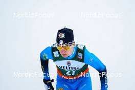 27.02.2022, Lahti, Finland (FIN): Matteo Baud (FRA) - FIS world cup nordic combined men, individual HS130/10km, Lahti (FIN). www.nordicfocus.com. © Thibaut/NordicFocus. Every downloaded picture is fee-liable.