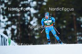 27.02.2022, Lahti, Finland (FIN): Alessandro Pittin (ITA) - FIS world cup nordic combined men, individual HS130/10km, Lahti (FIN). www.nordicfocus.com. © Thibaut/NordicFocus. Every downloaded picture is fee-liable.
