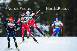 27.02.2022, Lahti, Finland (FIN): Espen Andersen (NOR) - FIS world cup nordic combined men, individual HS130/10km, Lahti (FIN). www.nordicfocus.com. © Thibaut/NordicFocus. Every downloaded picture is fee-liable.