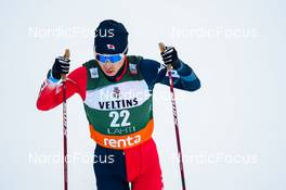 27.02.2022, Lahti, Finland (FIN): Hideaki Nagai (JPN) - FIS world cup nordic combined men, individual HS130/10km, Lahti (FIN). www.nordicfocus.com. © Thibaut/NordicFocus. Every downloaded picture is fee-liable.