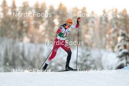 26.02.2022, Lahti, Finland (FIN): Franz-Josef Rehrl (AUT) - FIS world cup nordic combined men, team sprint HS130/2x7.5km, Lahti (FIN). www.nordicfocus.com. © Modica/NordicFocus. Every downloaded picture is fee-liable.