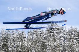 26.02.2022, Lahti, Finland (FIN): Lukas Greiderer (AUT) - FIS world cup nordic combined men, team sprint HS130/2x7.5km, Lahti (FIN). www.nordicfocus.com. © Thibaut/NordicFocus. Every downloaded picture is fee-liable.