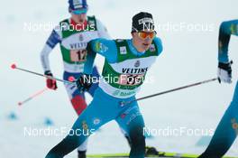 26.02.2022, Lahti, Finland (FIN): Antoine Gerard (FRA) - FIS world cup nordic combined men, team sprint HS130/2x7.5km, Lahti (FIN). www.nordicfocus.com. © Modica/NordicFocus. Every downloaded picture is fee-liable.