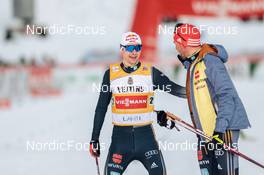 26.02.2022, Lahti, Finland (FIN): Vinzenz Geiger (GER) - FIS world cup nordic combined men, team sprint HS130/2x7.5km, Lahti (FIN). www.nordicfocus.com. © Modica/NordicFocus. Every downloaded picture is fee-liable.