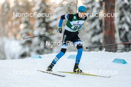 26.02.2022, Lahti, Finland (FIN): Ernest Iakhin (RUS) - FIS world cup nordic combined men, team sprint HS130/2x7.5km, Lahti (FIN). www.nordicfocus.com. © Modica/NordicFocus. Every downloaded picture is fee-liable.