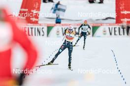 26.02.2022, Lahti, Finland (FIN): Vinzenz Geiger (GER) - FIS world cup nordic combined men, team sprint HS130/2x7.5km, Lahti (FIN). www.nordicfocus.com. © Modica/NordicFocus. Every downloaded picture is fee-liable.