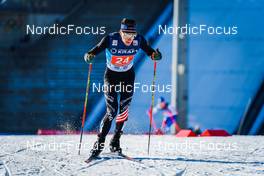 05.03.2022, Oslo, Norway (NOR): Ben Loomis (USA) - FIS world cup nordic combined, individual gundersen HS134/10km, Oslo (NOR). www.nordicfocus.com. © Thibaut/NordicFocus. Every downloaded picture is fee-liable.