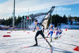 05.03.2022, Oslo, Norway (NOR): Ben Loomis (USA), Tomas Portyk (CZE), (l-r)  - FIS world cup nordic combined, individual gundersen HS134/10km, Oslo (NOR). www.nordicfocus.com. © Thibaut/NordicFocus. Every downloaded picture is fee-liable.