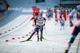 06.03.2022, Oslo, Norway (NOR): Julian Schmid (GER) - FIS world cup nordic combined, individual gundersen HS134/10km, Oslo (NOR). www.nordicfocus.com. © Modica/NordicFocus. Every downloaded picture is fee-liable.