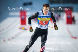 06.03.2022, Oslo, Norway (NOR): Ben Loomis (USA) - FIS world cup nordic combined, individual gundersen HS134/10km, Oslo (NOR). www.nordicfocus.com. © Modica/NordicFocus. Every downloaded picture is fee-liable.