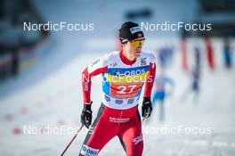 06.03.2022, Oslo, Norway (NOR): Simen Tiller (NOR), Simen Tiller (NOR) - FIS world cup nordic combined, individual gundersen HS134/10km, Oslo (NOR). www.nordicfocus.com. © Modica/NordicFocus. Every downloaded picture is fee-liable.