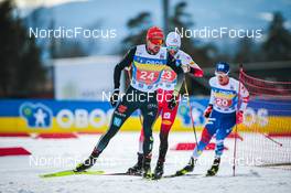 06.03.2022, Oslo, Norway (NOR): Johannes Rydzek (GER), Johannes Rydzek (GER) - FIS world cup nordic combined, individual gundersen HS134/10km, Oslo (NOR). www.nordicfocus.com. © Modica/NordicFocus. Every downloaded picture is fee-liable.